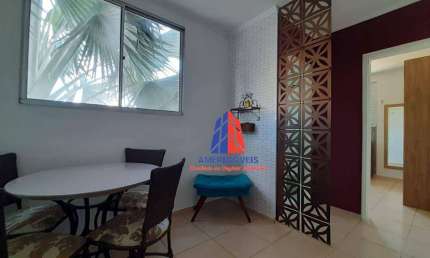 Apartamento com 2 dormitórios para alugar, 53 m² por R$ 1.815,63/mês - Vila Omar - Americana/SP