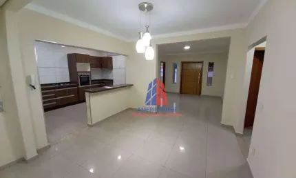 Casa com 3 dormitórios para alugar, 142 m² por R$ 3.633,10/mês - Chácara Machadinho II - Americana/SP