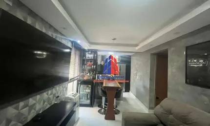 Apartamento com 2 dormitórios à venda, 45 m² por r$ 250.000,00 - jardim terramérica i - americana/sp
