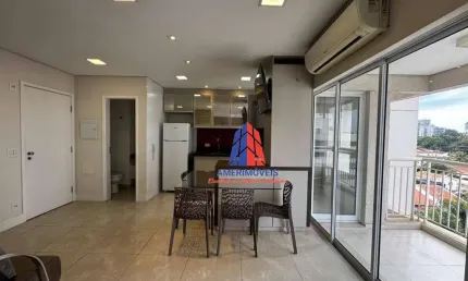 Apartamento com 1 dormitório, 49 m² - venda por r$ 480.000 ou aluguel por r$ 4.100/mês - santo antônio - americana/sp