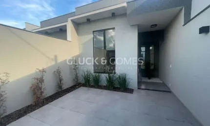 Casa com 2 quartos à venda na rua abílio loureiro, 81, jardim montecatini, londrina por r$ 324.900