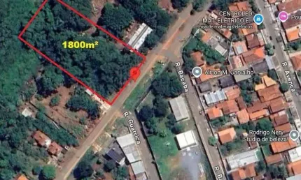 Lote comercial de 1800m² avenida joão leite santa genoveva