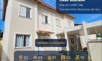 SOBRADO RESIDENCIAL - BAIRRO VILA DO GOLF - RIBEIRAO PRETO/SP