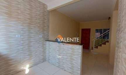 Sobrado com 2 dormitórios à venda por R$ 295.000,00 - Tude Bastos - Praia Grande/SP