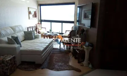 Apartamento com 3 dormitórios à venda, 134 m² por r$ 905.000,00 - centro - são vicente/sp