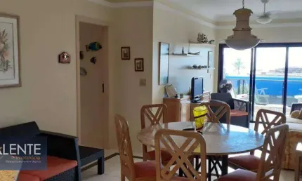 Apartamento com 2 dormitórios à venda, 112 m² por R$ 530.000,00 - Jardim Três Marias - Guarujá/SP