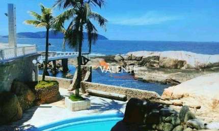 Apartamento com 2 dormitórios à venda, 78 m² por R$ 550.000,00 - Ilha Porchat - São Vicente/SP