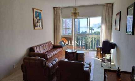 Apartamento com 2 dormitórios à venda, 85 m² por R$ 382.000,00 - Centro - São Vicente/SP