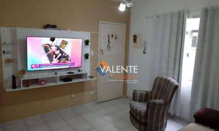 Apartamento com 2 dormitórios à venda, 56 m² por R$ 240.000,00 - Itararé - São Vicente/SP