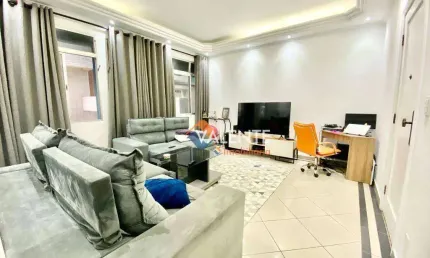 Apartamento com 2 dormitórios à venda, 122 m² por R$ 700.000,00 - Itararé - São Vicente/SP