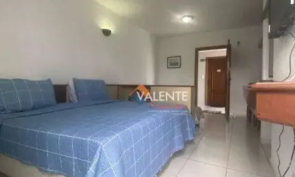 Flat com 1 dormitório à venda, 32 m² por R$ 160.000,00 - Centro - São Vicente/SP