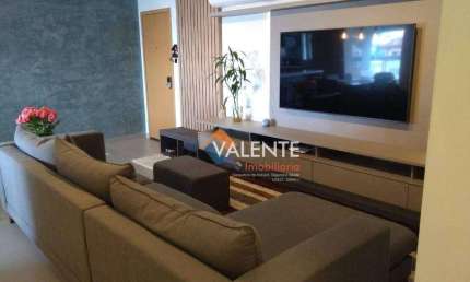 Apartamento com 3 dormitórios à venda, 118 m² por R$ 1.272.000,00 - Boqueirão - Praia Grande/SP