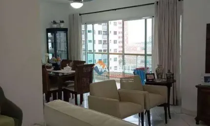 Apartamento com 3 dormitórios à venda, 132 m² por r$ 750.000,00 - tupi - praia grande/sp