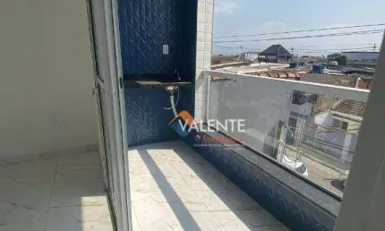 Apartamento com 1 dormitório à venda, 50 m² por R$ 220.000,00 - Parque São Vicente - São Vicente/SP