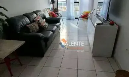 Apartamento com 2 dormitórios à venda, 81 m² por R$ 440.000,00 - Vila Guilhermina - Praia Grande/SP