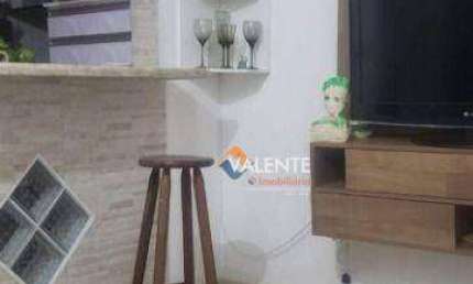 Apartamento com 1 dormitório à venda, 71 m² por R$ 165.000,00 - Parque São Vicente - São Vicente/SP