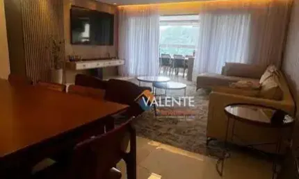 Apartamento com 3 dormitórios à venda, 148 m² por R$ 2.300.000,00 - Canto do Forte - Praia Grande/SP