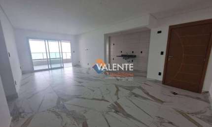 Apartamento com 3 dormitórios à venda, 121 m² por R$ 1.170.000,00 - Aviação - Praia Grande/SP