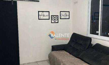 Apartamento com 1 dormitório para alugar, 37 m² por R$ 1.850,00/mês - Parque São Vicente - São Vicente/SP
