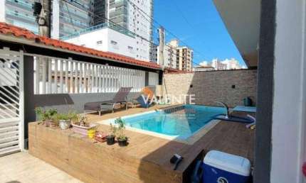 Casa com 3 dormitórios à venda, 123 m² por R$ 750.000,00 - Ocian - Praia Grande/SP