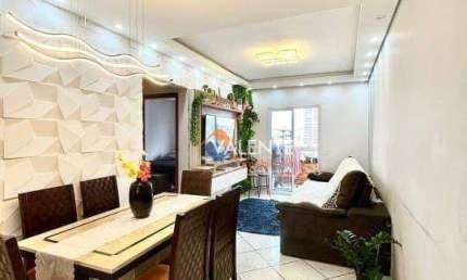 Apartamento com 2 dormitórios à venda, 67 m² por R$ 450.000,00 - Ocian - Praia Grande/SP