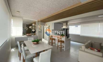 Apartamento com 2 dormitórios à venda, 94 m² por R$ 700.000,00 - Vila Guilhermina - Praia Grande/SP
