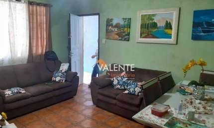 Casa com 3 dormitórios à venda, 82 m² por R$ 500.000,00 - Vila Margarida - São Vicente/SP