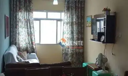 Apartamento com 1 dormitório à venda, 69 m² por R$ 279.000,00 - Canto do Forte - Praia Grande/SP
