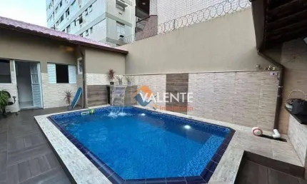 Casa com 3 dormitórios à venda, 145 m² por R$ 860.000,00 - Vila Guilhermina - Praia Grande/SP