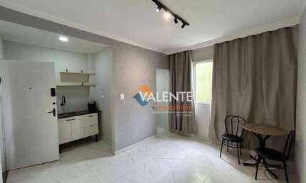 Kitnet com 1 dormitório para alugar, 29 m² por R$ 1.300,00/mês - Ocian - Praia Grande/SP