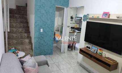 Sobrado com 2 dormitórios à venda, 50 m² por R$ 240.000,00 - Parque das Américas - Praia Grande/SP