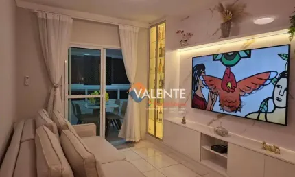 Apartamento com 2 dormitórios à venda, 89 m² por r$ 670.000,00 - vila guilhermina - praia grande/sp