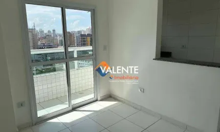 Apartamento com 1 dormitório, 43 m² - venda por R$ 275.000,00 ou aluguel por R$ 2.100,00/mês - Boqueirão - Praia Grande/SP