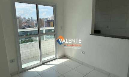 Apartamento com 1 dormitório, 43 m² - venda por R$ 275.000,00 ou aluguel por R$ 2.100,00/mês - Boqueirão - Praia Grande/SP