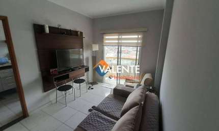 Apartamento com 1 dormitório à venda, 47 m² por R$ 310.000,00 - Tupi - Praia Grande/SP