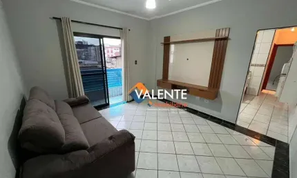 Apartamento com 1 dormitório à venda, 50 m² por r$ 275.000,00 - boqueirão - praia grande/sp