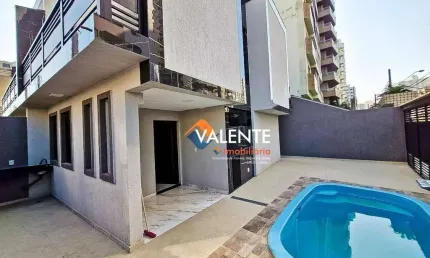Sobrado com 3 dormitórios, 86 m² - venda por R$ 849.000,00 ou aluguel por R$ 6.000,00/mês - Tupi - Praia Grande/SP