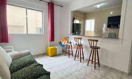 Apartamento com 1 dormitório à venda, 45 m² por R$ 270.000,00 - Aviação - Praia Grande/SP