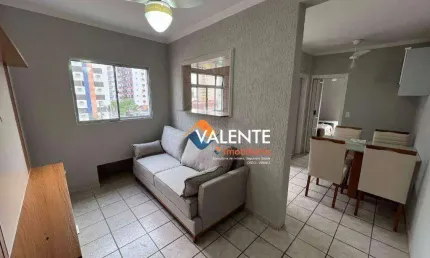Apartamento com 1 dormitório à venda, 40 m² por r$ 250.000,00 - tupi - praia grande/sp