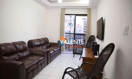 Apartamento com 2 dormitórios à venda, 94 m² por R$ 465.000,00 - Vila Guilhermina - Praia Grande/SP