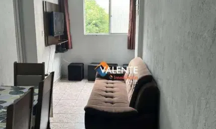 Apartamento com 1 dormitório à venda, 55 m² por r$ 235.000,00 - tupi - praia grande/sp