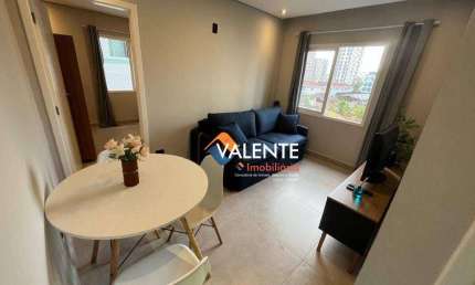 Apartamento com 1 dormitório à venda, 52 m² por R$ 295.000,00 - Gonzaguinha - São Vicente/SP