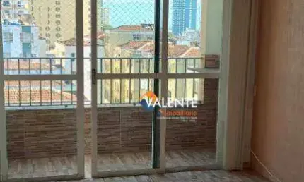 Apartamento com 2 dormitórios à venda, 80 m² por r$ 415.000,00 - centro - são vicente/sp