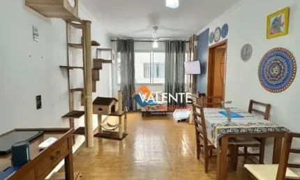 Apartamento com 2 dormitórios à venda, 72 m² por R$ 405.000,00 - Centro - São Vicente/SP