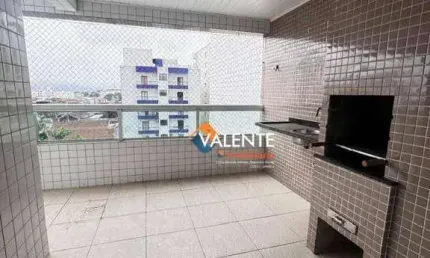 Apartamento com 2 dormitórios à venda, 85 m² por r$ 490.000,00 - vila guilhermina - praia grande/sp