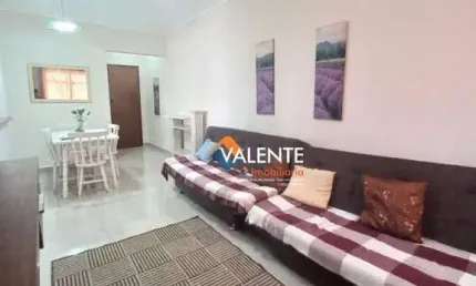 Apartamento com 1 dormitório à venda, 52 m² por R$ 350.000,00 - Canto do Forte - Praia Grande/SP