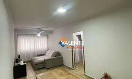 Apartamento com 1 dormitório para alugar, 50 m² por r$ 2.200,00/mês - boa vista - são vicente/sp