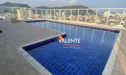 Apartamento com 2 quartos para alugar na Rua Aviador Ribeiro, Vila Cascatinha, São Vicente