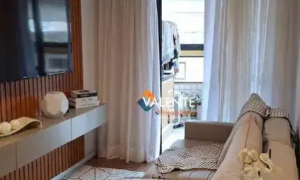 Apartamento com 1 dormitório à venda, 48 m² por r$ 380.000,00 - vila guilhermina - praia grande/sp