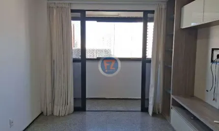 Apartamento com 2 quartos para alugar no meireles, fortaleza , 61 m2 por r$ 2.400